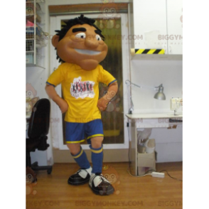 BIGGYMONKEY™ Sportswear Tanned Man Mascot Costume -