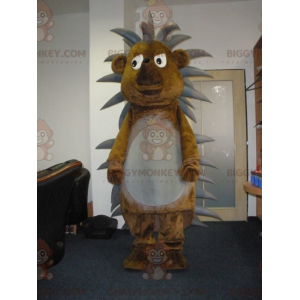 Leuke en grappige bruine en grijze egel BIGGYMONKEY™