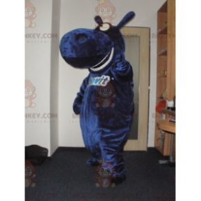 Αστεία στολή μασκότ για Giant Blue Hippo BIGGYMONKEY™ - Μασκότ ιπποπόταμου - BIGGYMONKEY_05675 - BiggyMonkey.com