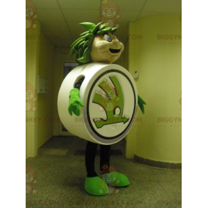 BIGGYMONKEY™ Skoda Mascot Costume. Skoda Car BIGGYMONKEY™