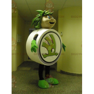 Costume de mascotte BIGGYMONKEY™ Skoda. Costume de mascotte