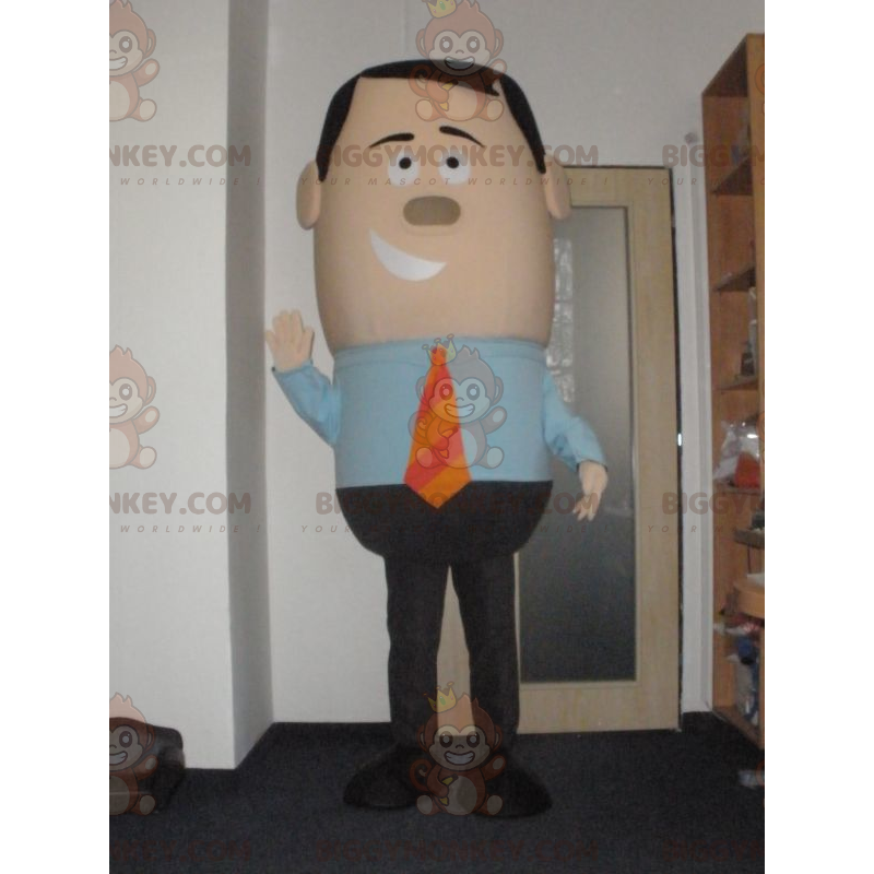 Costume de mascotte BIGGYMONKEY™ d'homme de commercial en Costume de mascotte BIGGYMONKEY™ d'homme de commercial en
