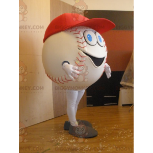 Giant White Baseball BIGGYMONKEY™ Mascot Costume -