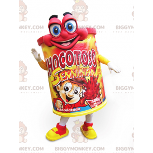 Chocolate Drink Chocotoso BIGGYMONKEY™ Maskottchenkostüm -