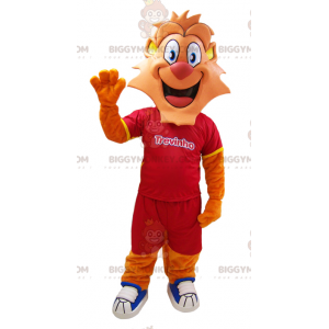 BIGGYMONKEY™ tiger mascot costume from Trevinho dairy yogurt -