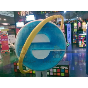 Internet Explorer Computing BIGGYMONKEY™ maskotdräkt - Maskot av objekt - BIGGYMONKEY_0710 - BiggyMonkey.com