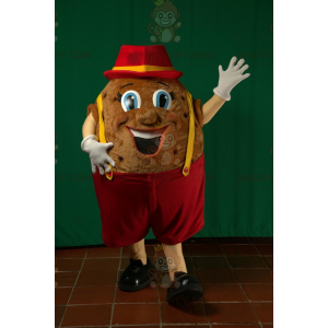 Giant Potato BIGGYMONKEY™ Mascot Costume. Potato BIGGYMONKEY™
