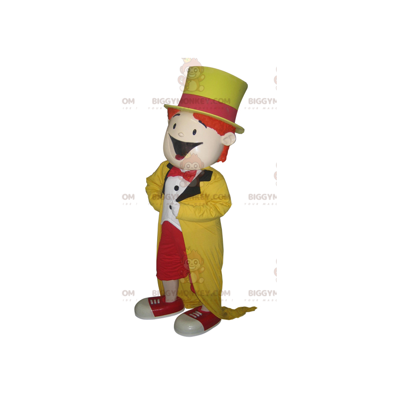 Costume de mascotte BIGGYMONKEY™ de bonhomme coloré de Costume de mascotte BIGGYMONKEY™ de bonhomme coloré de
