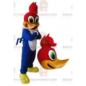 Costume de mascotte BIGGYMONKEY™ de Woody Woodpecker pivert de