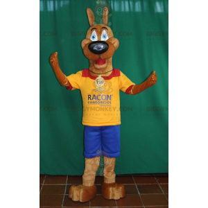 Στολή μασκότ Scoobi Doo Famous Cartoon Dog BIGGYMONKEY™ - Μασκότ διάσημων χαρακτήρων - BIGGYMONKEY_05801 - BiggyMonkey.com