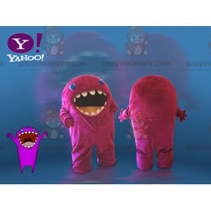 Pink Monster BIGGYMONKEY™ Mascot Costume. BIGGYMONKEY™ Yahoo