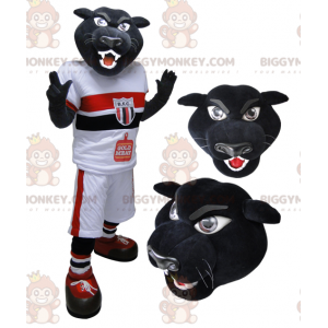 Στολή μασκότ τίγρης BIGGYMONKEY™ Black Panther με αθλητικά ρούχα - Μασκότ τίγρης - BIGGYMONKEY_05809 - BiggyMonkey.com