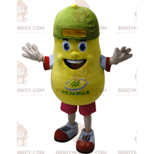 Costume de mascotte BIGGYMONKEY™ de patate jaune géante.