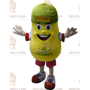 Gigantisch BIGGYMONKEY™-mascottekostuum met gele aardappel.