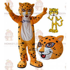 Oranssi valkoinen ja musta Leopard Tiger BIGGYMONKEY™