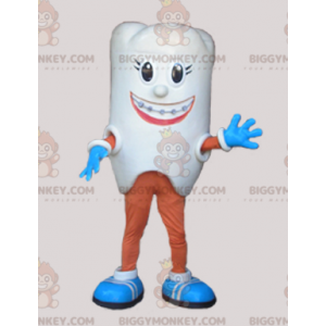 Στολή μασκότ BIGGYMONKEY™ Giant White Tooth. Στολή μασκότ οδοντιάτρου BIGGYMONKEY™ - Μη ταξινομημένες μασκότ - BiggyMonkey.com