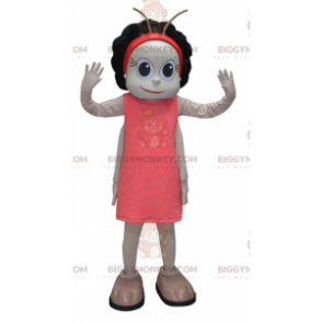 Kostým maskota BIGGYMONKEY™ s flirtujícím a ženským hmyzem
