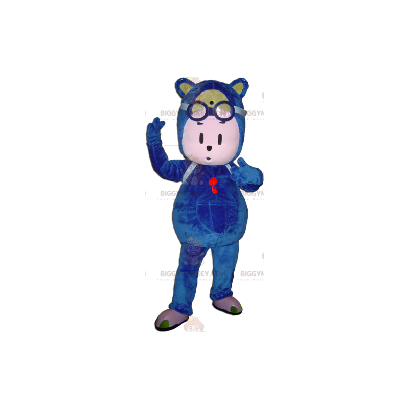 Traje de mascote de homem BIGGYMONKEY™ de ursinho de pelúcia Traje de mascote de homem BIGGYMONKEY™ de ursinho de pelúcia