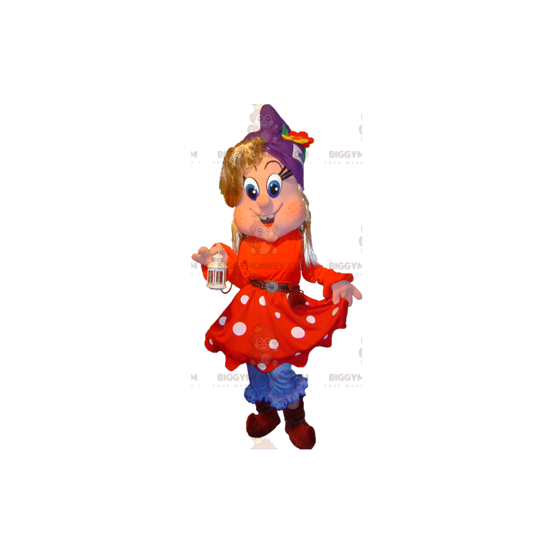 Garden Gnome BIGGYMONKEY™ Mascot Costume. Garden Gnome