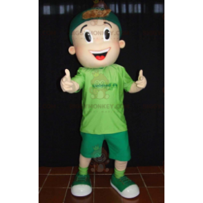 Disfraz de mascota BIGGYMONKEY™ para adolescente vestido de