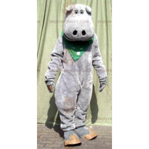 Roztomilý kostým maskota šedého hrocha BIGGYMONKEY™ –