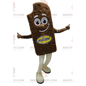 Kæmpe smilende chokoladeis BIGGYMONKEY™ maskotkostume -