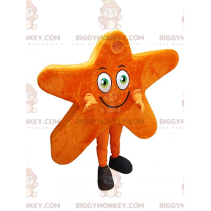 Στολή μασκότ Giant Smiling Orange Star BIGGYMONKEY™ - Μη ταξινομημένες μασκότ - BIGGYMONKEY_05965 - BiggyMonkey.com