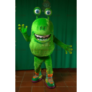 Στολή μασκότ Green Creature Alien BIGGYMONKEY™ - Biggymonkey.com