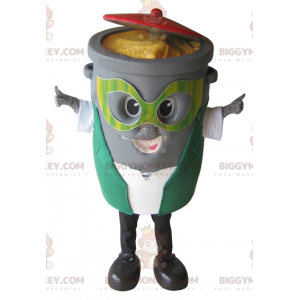 Harmaa Dumpster Bin BIGGYMONKEY™ maskottiasu - Objekti-maskotit - BIGGYMONKEY_05974 - BiggyMonkey.com