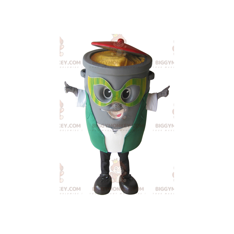 Gray Dumpster Bin BIGGYMONKEY™ Mascot Costume – Biggymonkey.com Gray Dumpster Bin BIGGYMONKEY™ Mascot Costume – Biggymonkey.com