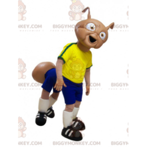 Στολή μασκότ με έντομο BIGGYMONKEY™ με στολή ποδοσφαιριστή με 4 πόδια - Μασκότ εντόμων - BIGGYMONKEY_05982 - BiggyMonkey.com