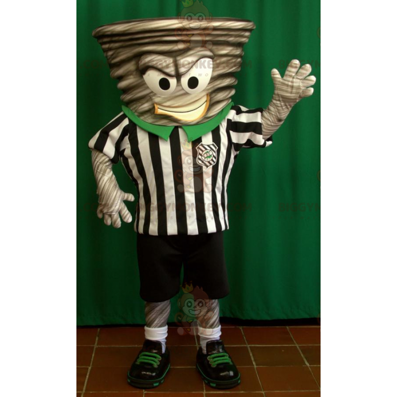  Costume da mascotte Swirl BIGGYMONKEY™ vestito con l'abito da arbitro - Mascotte non classificate - BiggyMonkey.com