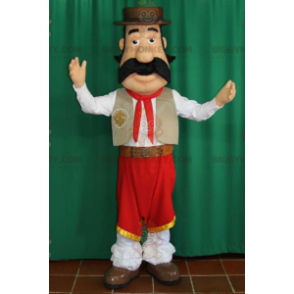 Costume della mascotte del torero BIGGYMONKEY™. Costume da