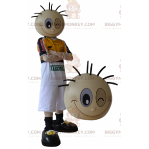Fantasia de mascote BIGGYMONKEY™ de menino esportivo piscando - Mascote de esportes - BIGGYMONKEY_06006 - BiggyMonkey.com