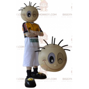 Winking Sporty Boy BIGGYMONKEY™ Mascot Costume - Biggymonkey.com