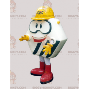 Polygon BIGGYMONKEY™ Maskottchenkostüm mit Helm und
