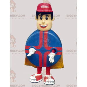 Traje de mascota de superhéroe hombre BIGGYMONKEY™ con cuerpo