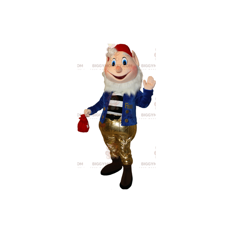 Costume de mascotte BIGGYMONKEY™ de nain barbu. Costume de Costume de mascotte BIGGYMONKEY™ de nain barbu. Costume de