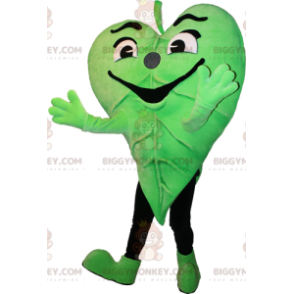 Green Leaf BIGGYMONKEY™ Maskotdräkt. Naturens BIGGYMONKEY™