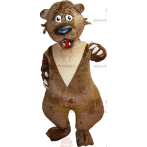 Kostým vystrašeného hnědého a hnědého medvěda BIGGYMONKEY™