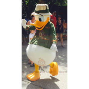 Disfraz de mascota del Pato Donald BIGGYMONKEY™ vestido de