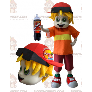 Costume de mascotte BIGGYMONKEY™ de jeune d'ado avec des