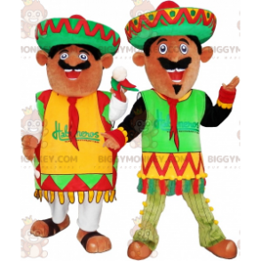 mexikanska BIGGYMONKEY™s maskot klädd i traditionella kläder - Oklassificerade maskot - BIGGYMONKEY_06143 - BiggyMonkey.com