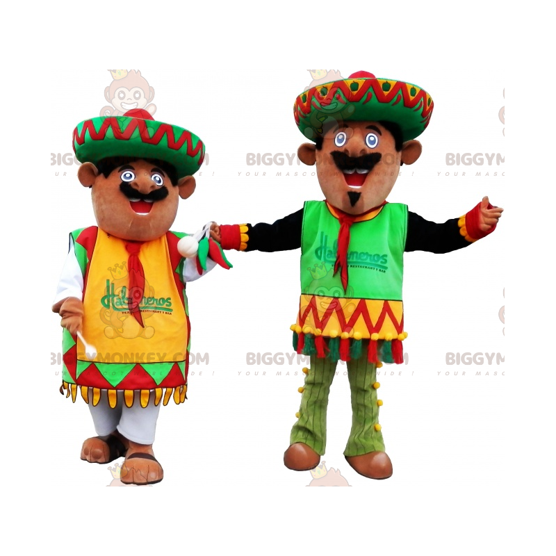 Mexican BIGGYMONKEY™s mascot dressed in