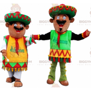 mexikanska BIGGYMONKEY™s maskot klädd i traditionella kläder - Oklassificerade maskot - BIGGYMONKEY_06143 - BiggyMonkey.com
