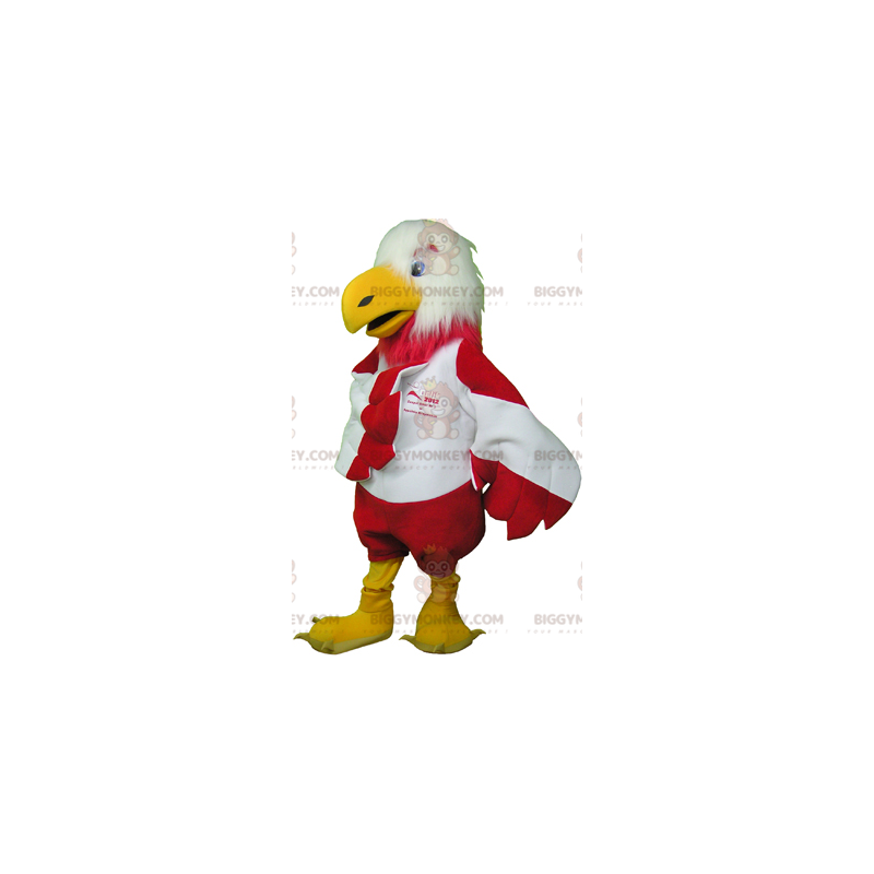 Zeer leuk harige witte en rode adelaar BIGGYMONKEY™ Zeer leuk harige witte en rode adelaar BIGGYMONKEY™