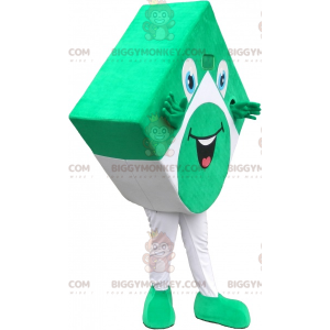 Leuk uitziend groen en wit vierkant BIGGYMONKEY™