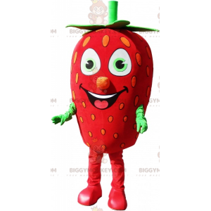 Giant Strawberry BIGGYMONKEY™ maskottiasu mansikkapuku - Hedelmän maskotti - BIGGYMONKEY_06269 - BiggyMonkey.com