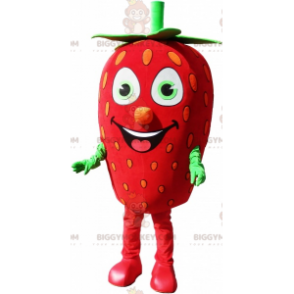 Giant Strawberry BIGGYMONKEY™ maskottiasu mansikkapuku - Hedelmän maskotti - BIGGYMONKEY_06269 - BiggyMonkey.com