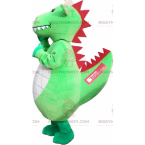 Geweldig BIGGYMONKEY™-mascottekostuum van gigantische groene